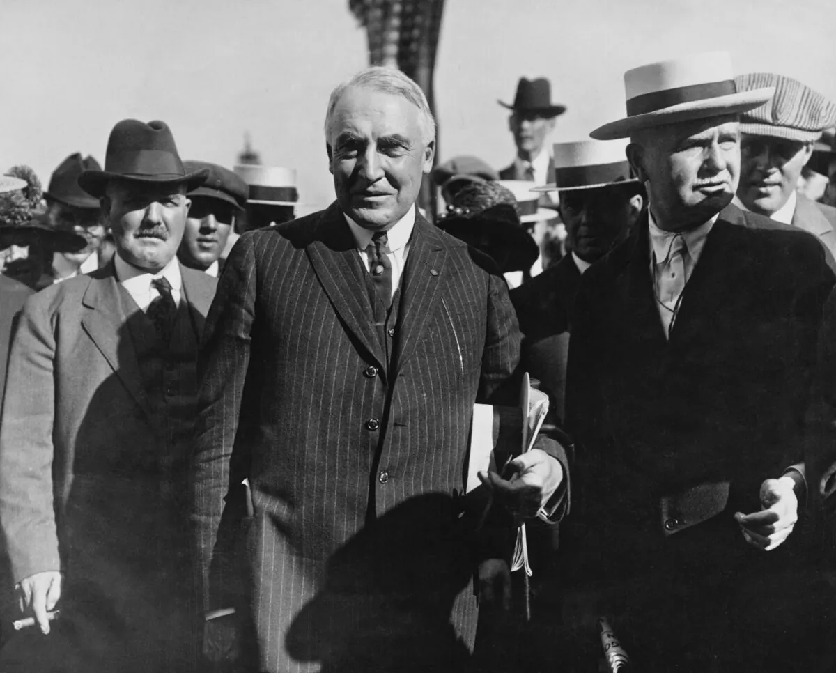 Warren G. Harding (1865–1923), when he was a U.S. Senator from Ohio in 1920. He became president in 1921. (FPG/Getty Images)
