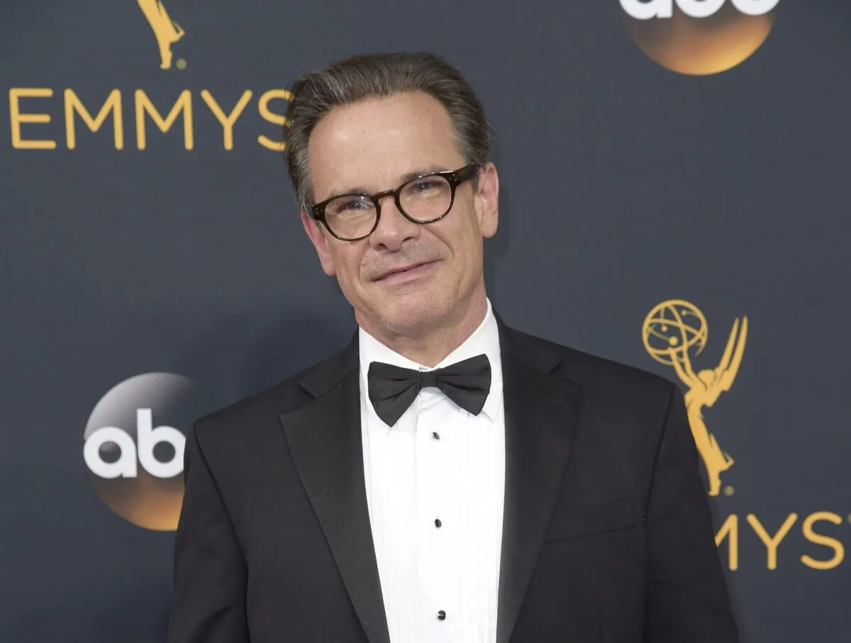 Peter Scolari arrives at the 68th Primetime Emmy Awards in Los Angeles, on Sept. 18, 2016. (Richard Shotwell/Invision/AP, File)