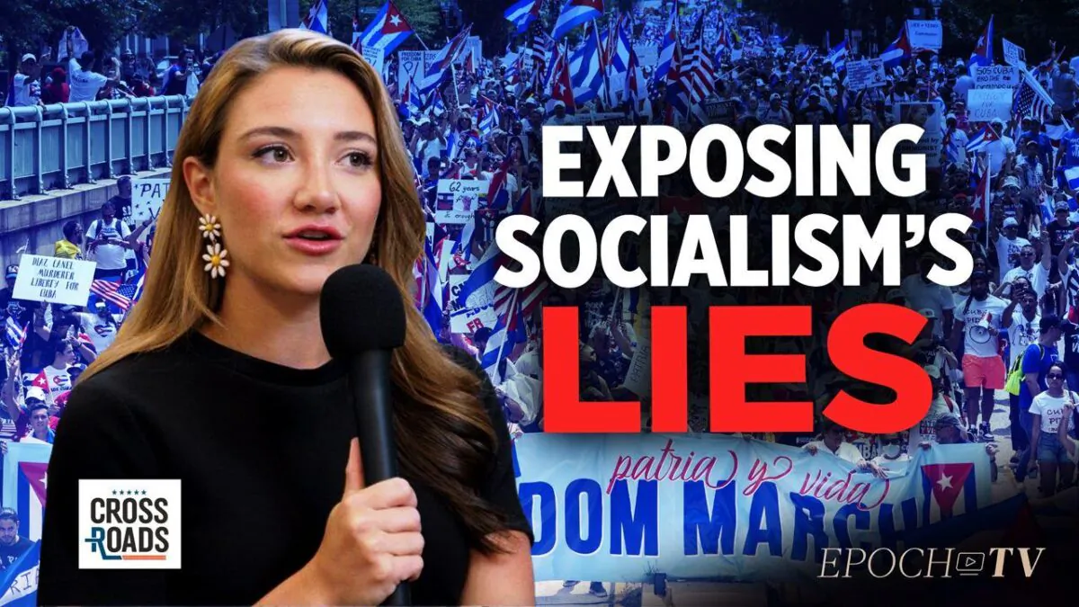 Morgan Zegers: Exposing the Lies that Justify Socialism | Crossroads (The Epoch Times) 
