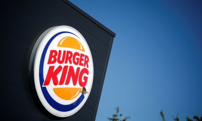 The Burger King institution  logo stands connected  a motion   extracurricular  a edifice  successful  Bretigny-sur-Orge, adjacent   Paris, France connected  July 30, 2020. (Benoit Tessier/Reuters)