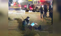 Firefighter Photographed Reading Storybook to Little Girl at Scene of Accident, Goes Viral