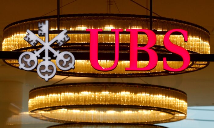 The logo of Swiss slope  UBS is seen astatine  a subdivision  bureau   successful  Basel, Switzerland connected  March 29, 2017. (Arnd Wiegmann/Reuters)