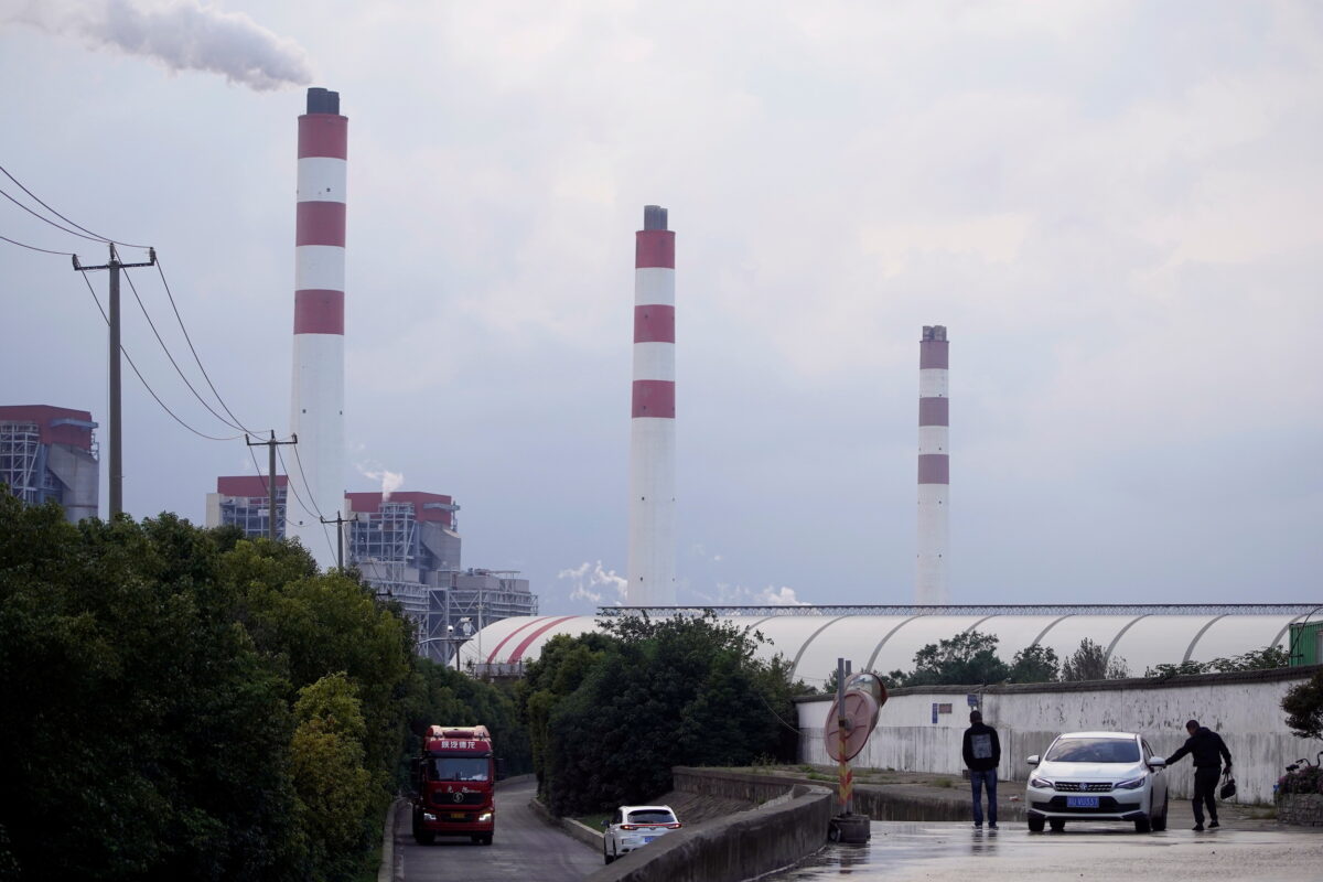 Coal-fired power plant China