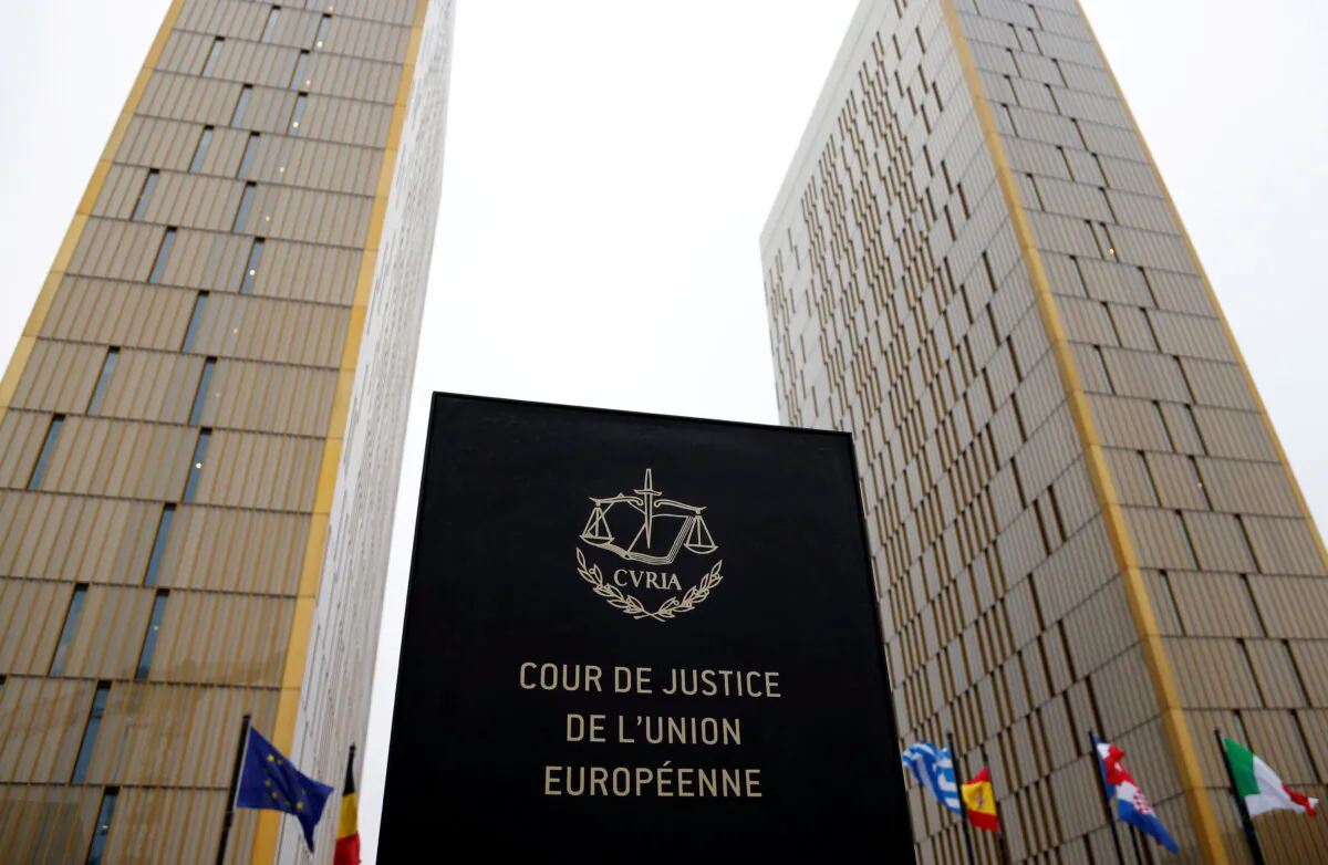 The towers of the European Court of Justice in Luxembourg, on Jan. 26, 2017. (Francois Lenoir/File Photo/Reuters)