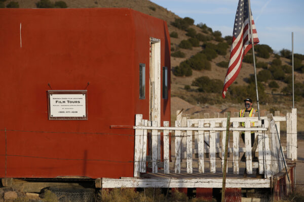 entrance of the Bonanza Creek Film Ranch