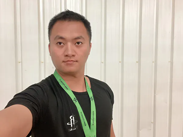 Liu Feilong takes a selfie in The Netherlands, on Oct. 15, 2021. (Courtesy of Liu Feilong)