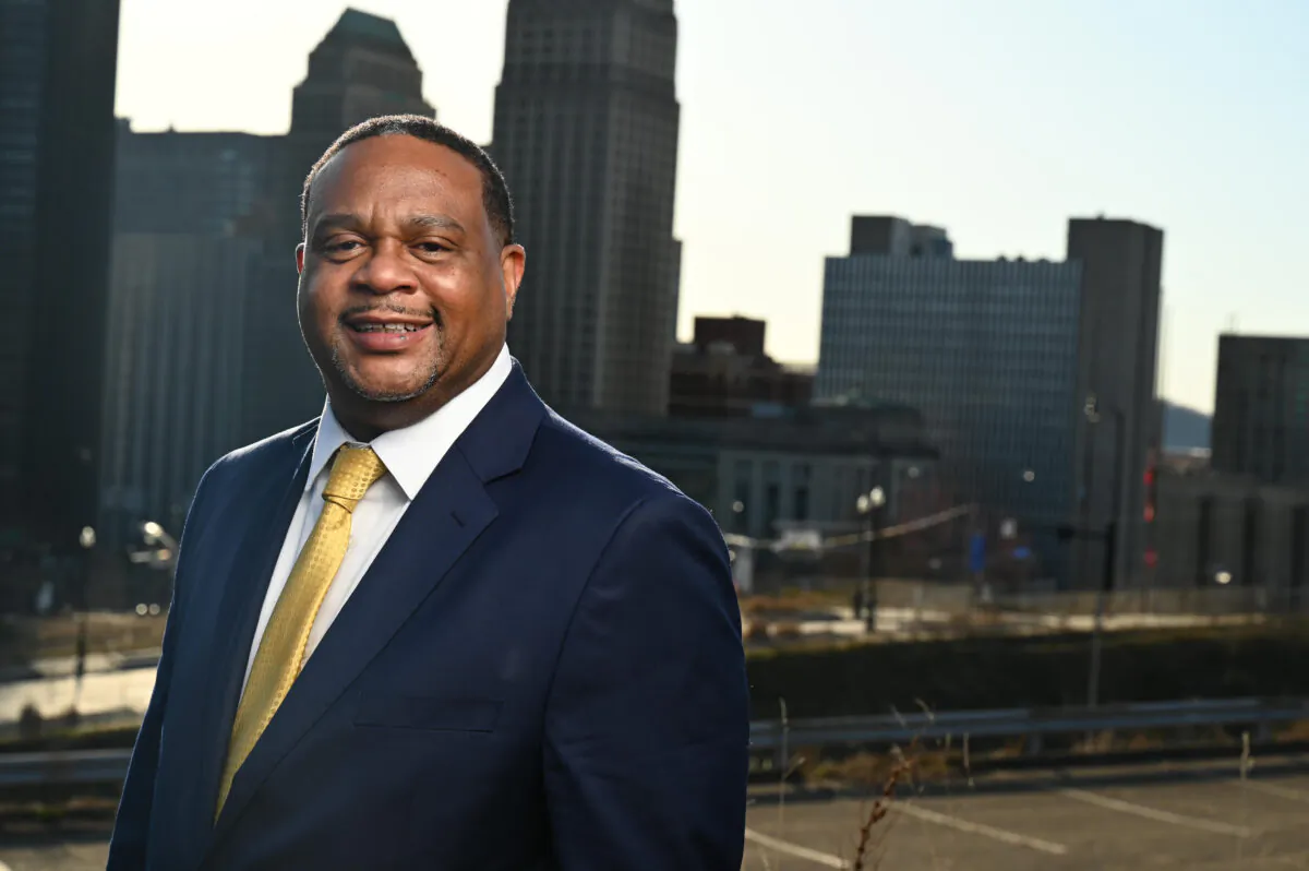 Ed Gainey, then Democratic candidate for mayor of Pittsburgh. (Matt Cashore via Ed Gainey’s campaign website)