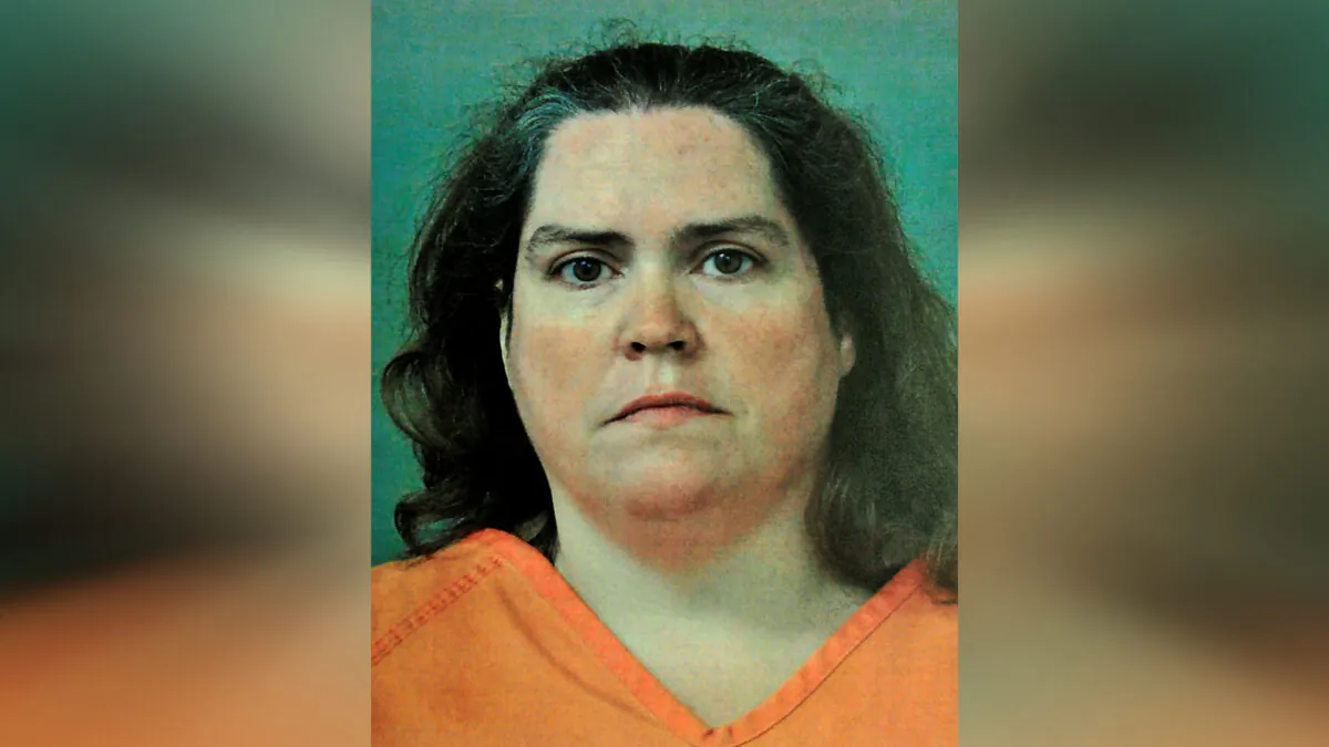 This photo provided by the Madison County, Ala., Sheriff's Department shows Rhonda Jean Carlson, who received a life sentence on Oct. 27, 2021,  (Madison County Sheriff's Department/AL.com., via AP)