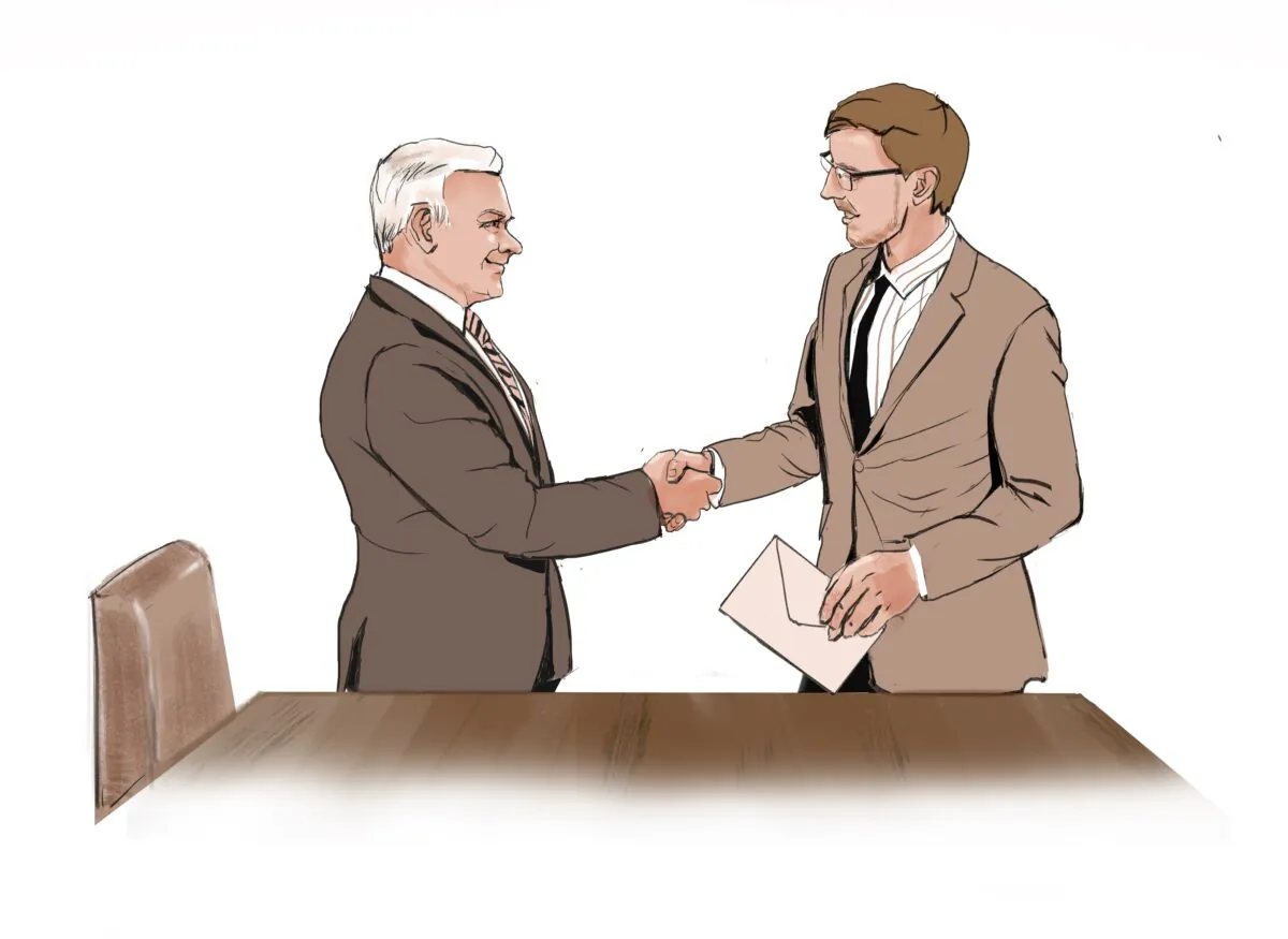 Submitting a professional resignation letter, even if it's not a requirement, will leave a lasting good impression. (Fei Meng)