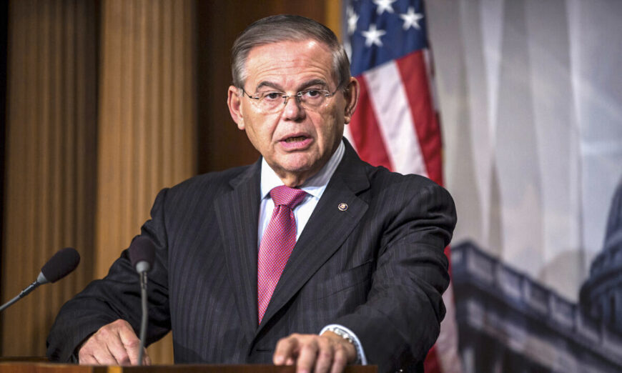 Menendez resigns from Senate Foreign Relations Committee, refuses to step down despite bribery charges.