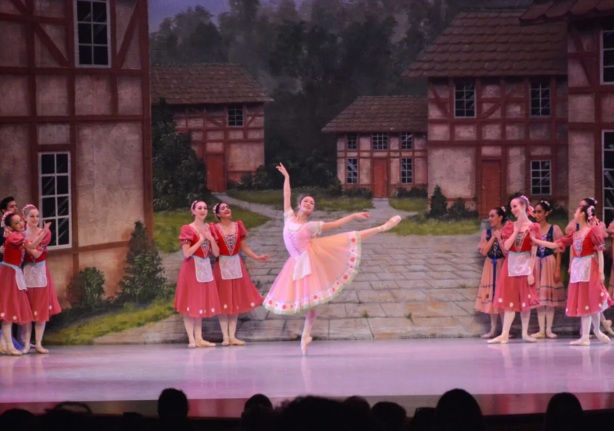 Aya Baba as Swanilda in an Arts Ballet Theatre of Florida production of "Coppelia." (Patricias Photography)