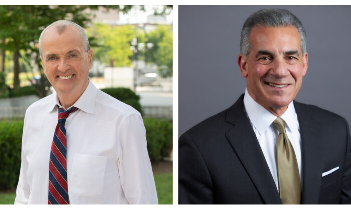 (L) New Jersey Gov. Phil Murphy on July 24, 2021. (Courtesy of Murphy For Governor 2021) (R) Jack Ciattarelli, candidate for Governor of New Jersey. (Courtesy of Ciattarelli for Governor)