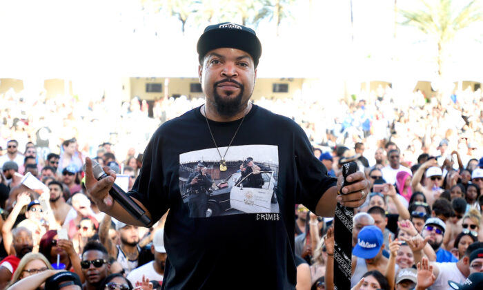 Rapper Ice Cube attends Daylight Beach Club at the Mandalay Bay Resort and Casino in Las Vegas, Nev., on May 6, 2017. (David Becker/Getty Images for Daylight Beach Club)