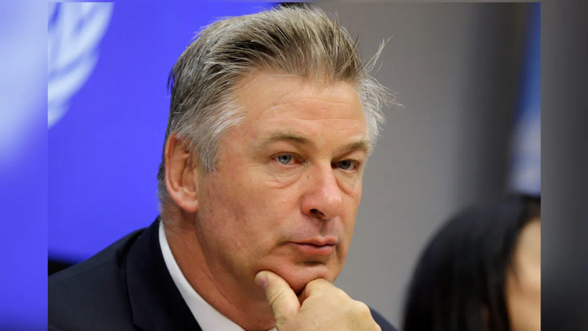 Alec Baldwin attends a news conference at U.N. headquarters in New York on Sept. 21, 2015. (Seth Wenig/AP Photo)