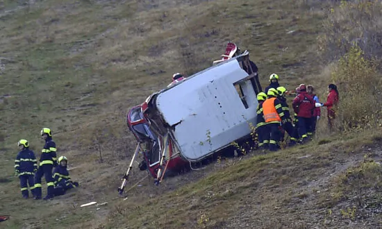 Cable Car Crashes in Northern Czech Republic, Killing 1