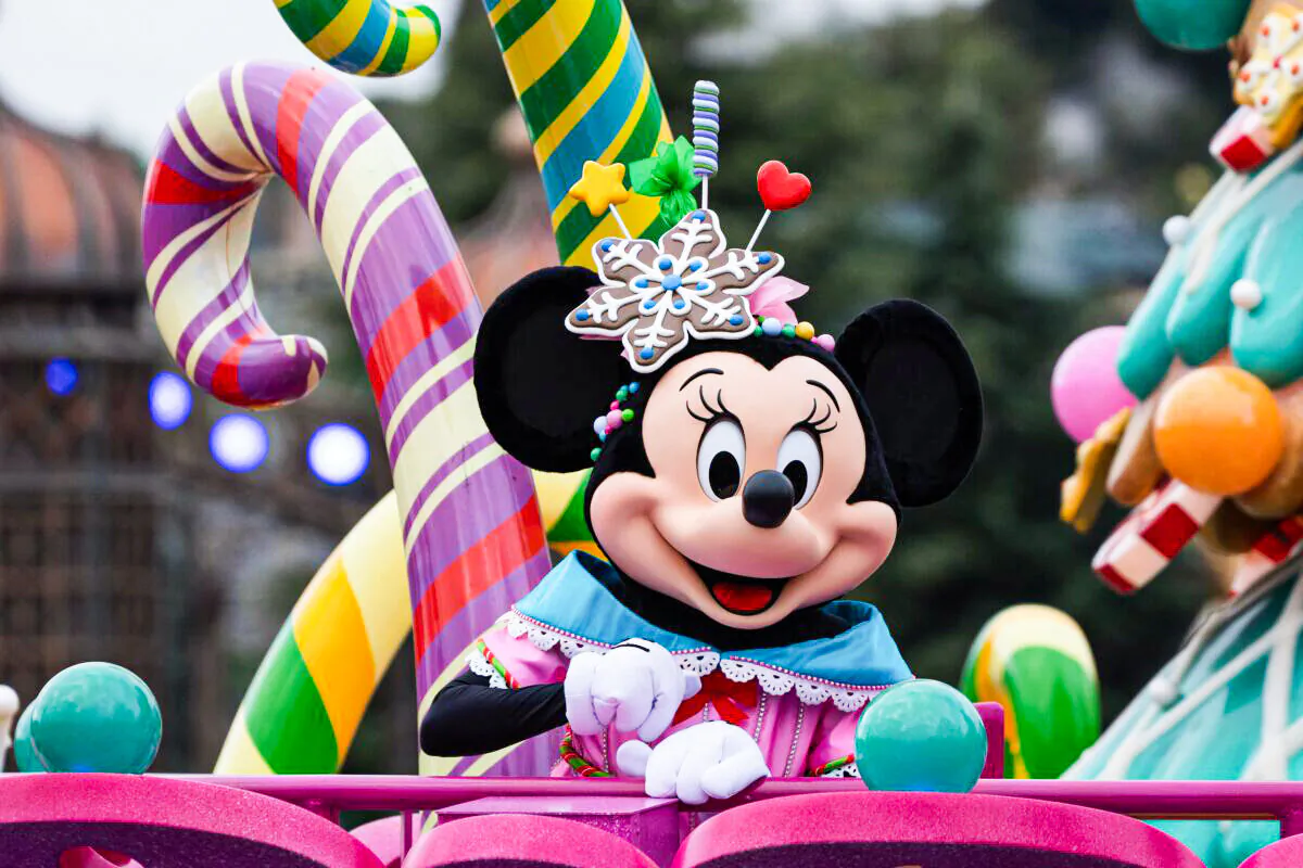 Christmas decoration during "Le Noel Enchante Disney—The Enchanted Christmas" at Disneyland Paris on Nov. 20, 2021 in Paris. (Handout/Getty Images)