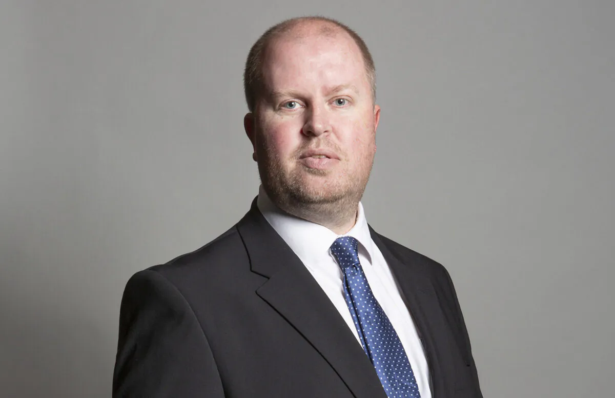 Undated handout UK Parliament official portrait of Rob Roberts, Conservative MP for Delyn, issued on May 25, 2021. (UK Parliament/PA)