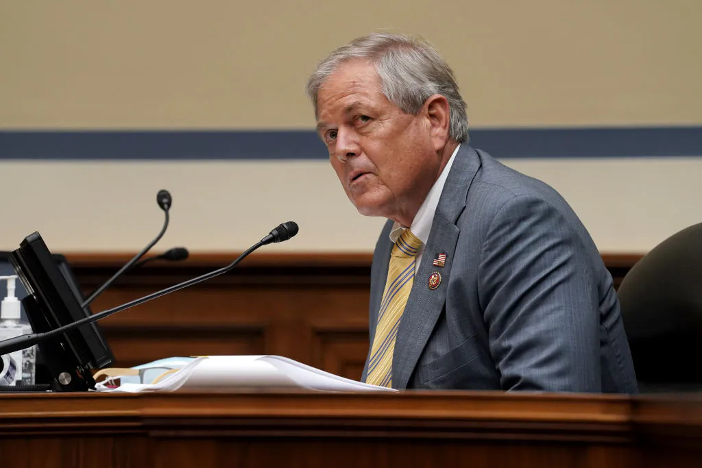 Rep. Ralph Norman (R-S.C.) at a hearing in the U.S. Capitol Building in Washington, on Sept. 30,2020. (Greg Nash/POOL/AFP/Getty Images)