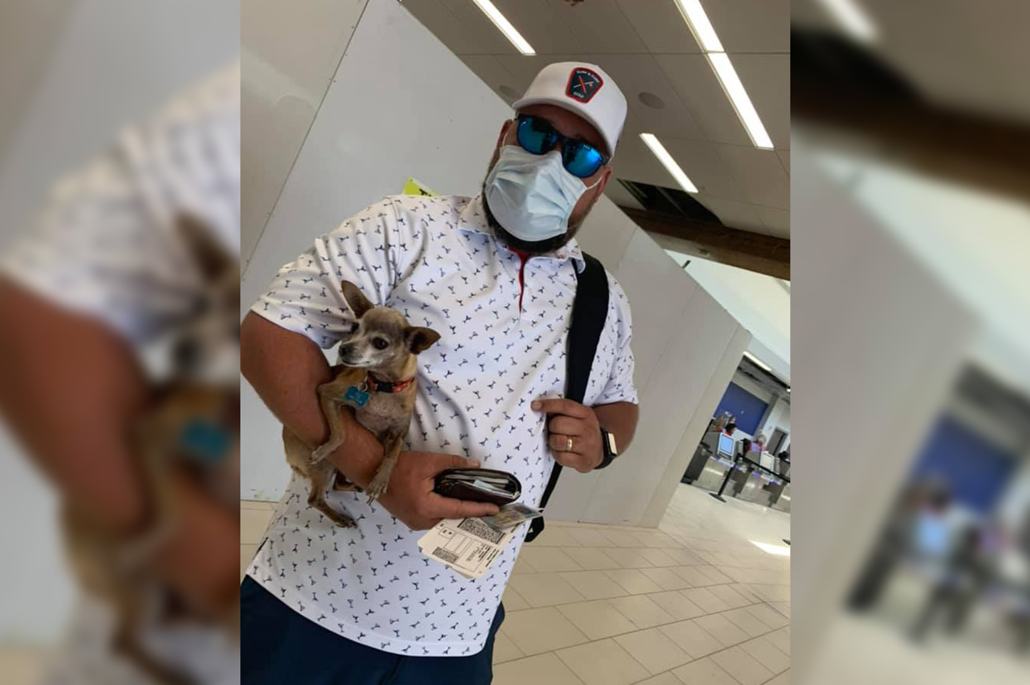 Couple Flying to Vegas Shocked to Find Their Chihuahua Hiding