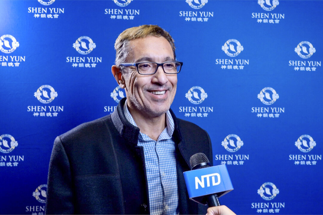 Dr. Daniel Novak attended Shen Yun Performing Arts at the Morrison Center for the Performing Arts, Boise, Idaho on Nov. 2, 2021. (NTD Television)