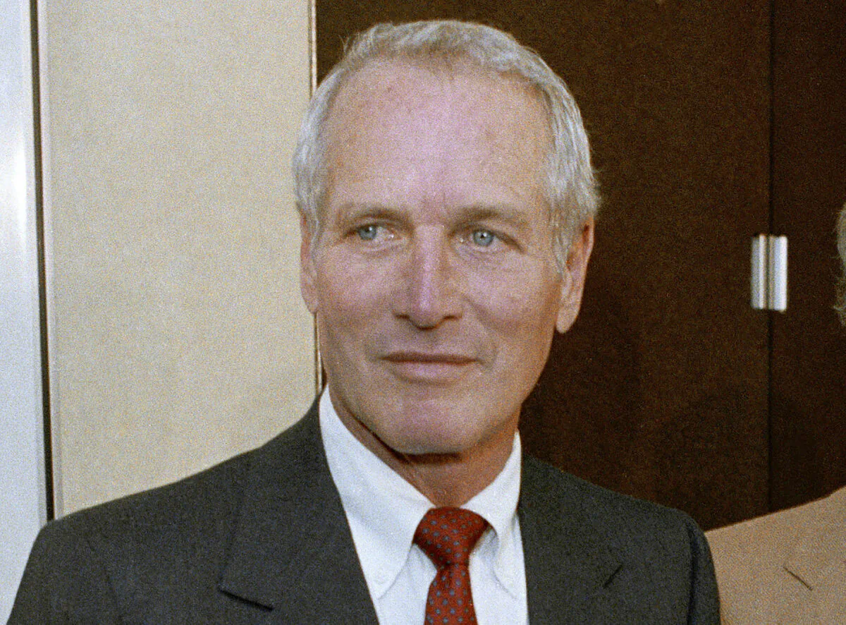 Actor Paul Newman appears in New Haven, Conn., on Sept. 18, 1986 (Bob Child/AP Photo)