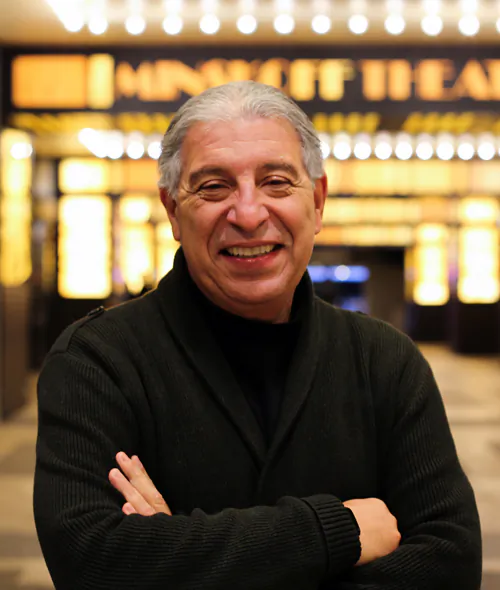 Max McLean, actor, and founder and artistic director the Fellowship for Performing Arts in New York City. (Alex Barker)