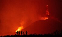 Ash From Erupting Volcano Forces Spanish Islanders Indoors