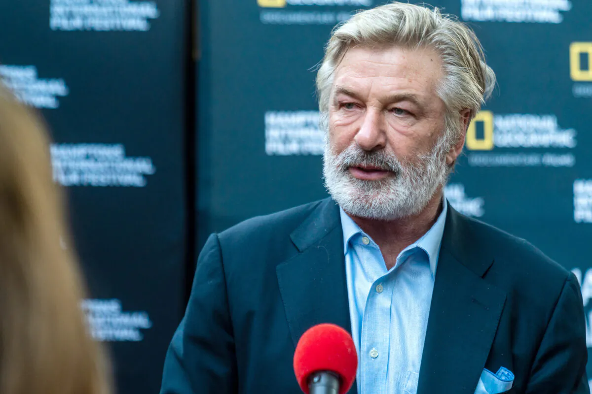 Alec Baldwin at the Hamptons International Film Festival in East Hampton, New York, on Oct. 7, 2021. (Mark Sagliocco/Getty Images for National Geographic/TNS)