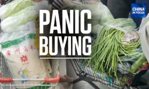 Food Buying Frenzy in Eastern China