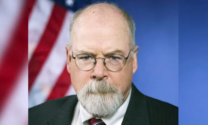 Connecticut's U.S. Attorney John Durham in 2018. (U.S. Department of Justice via AP)