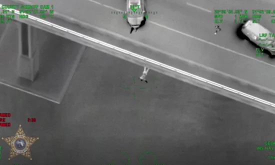 Man Jumps From Bridge After Car Chase