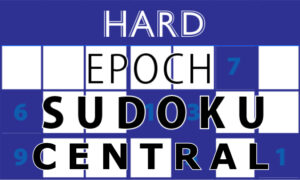 Tuesday, August 2, 2022: Epoch Sudoku Hard