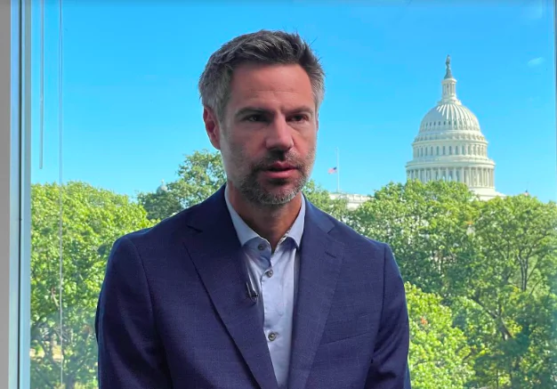 Michael Shellenberger, author of “San Fransicko: Why Progressives Ruin Cities.” (York Du/The Epoch Times)
