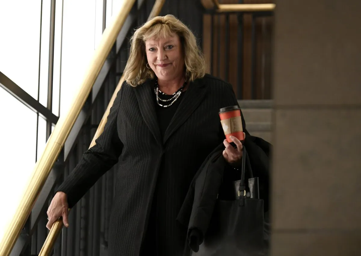 Conservative MP Marilyn Gladu arrives for a Conservative caucus retreat on Parliament Hill in Ottawa on Jan. 24, 2020. (The Canadian Press/Justin Tang)