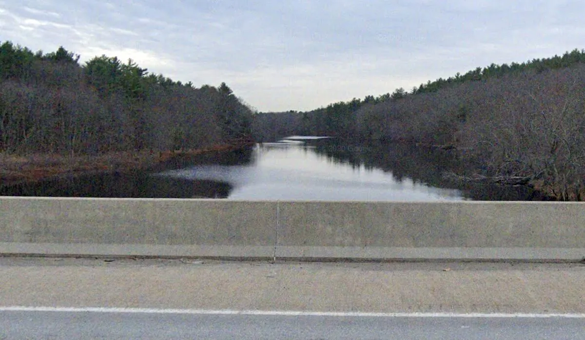 The Concord River in Billerica, Mass., in November 2020. (Google Maps/Screenshot via NTD)