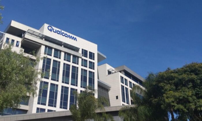 Qualcomm logo is seen on this photo. (Courtesy of Qualcomm/Benzinga)