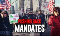 ‘I Feel Like This Is a Resurgence of Slavery’: NYC Vaccine-Mandate Protester