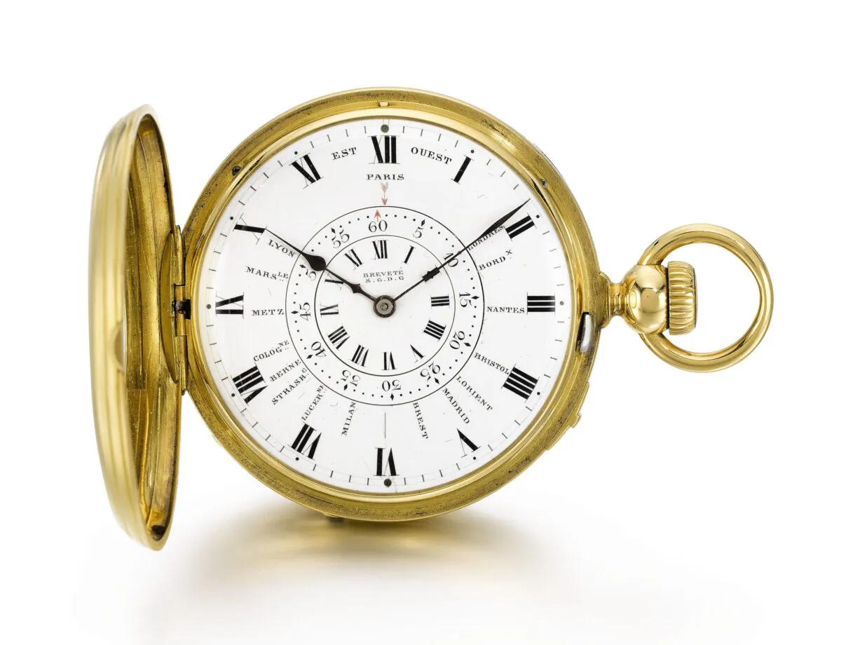 A pocket watch from the 1800s. (Courtesy of Sotheby's)