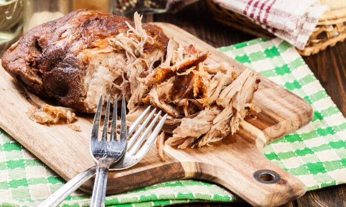Range porketta is made from a cheaper cut of meat, such as pork butt or shoulder, rubbed with fennel and garlic and slow-roasted until fork-tender. (Slawomir Fajer/Shutterstock)