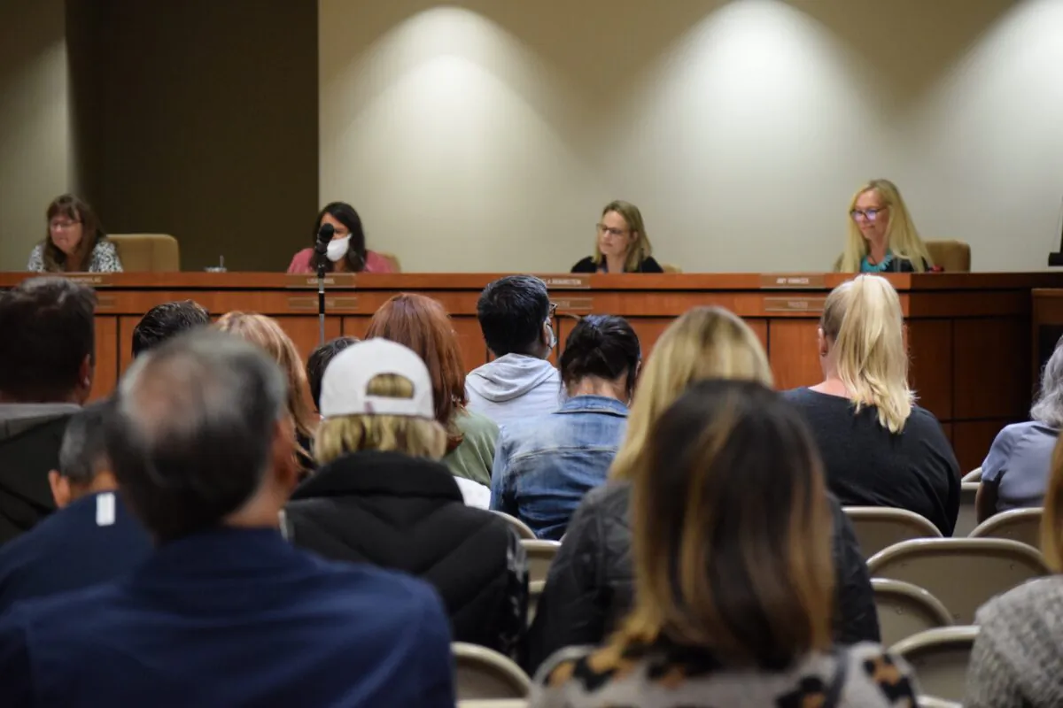 The Capistrano Unified School District in San Juan Capistrano, Calif., on Nov. 3, 2021. (Brandon Drey/The Epoch Times)
