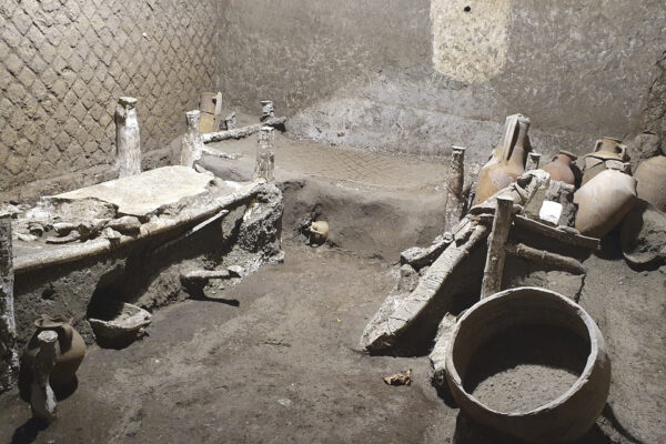 Italy Pompeii Discovery