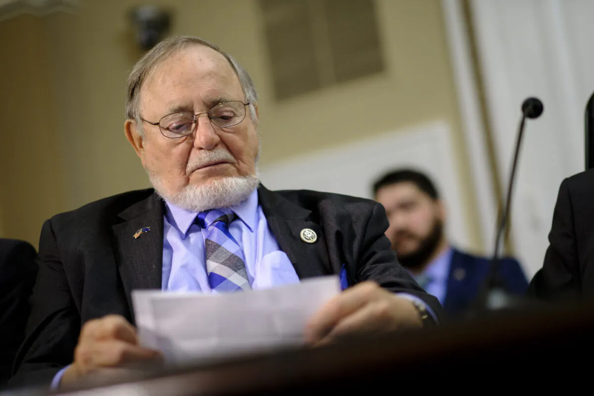 Rep. Don Young (R-Alaska) in Washington in a file photograph. (Pete Marovich/Getty Images)