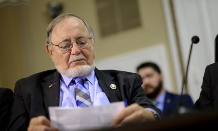 Rep. Don Young (R-Alaska) in Washington in a file photograph. (Pete Marovich/Getty Images)