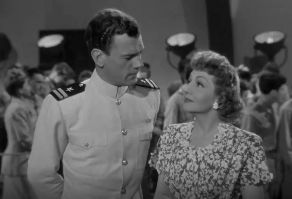 Tony Willett (Joseph Cotton) and Anne Hilton (Claudette Colbert) in a film that celebrates the true strength of women. (United Artists)