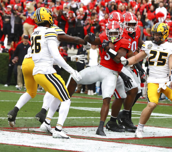 Georgia tailback Zamir White