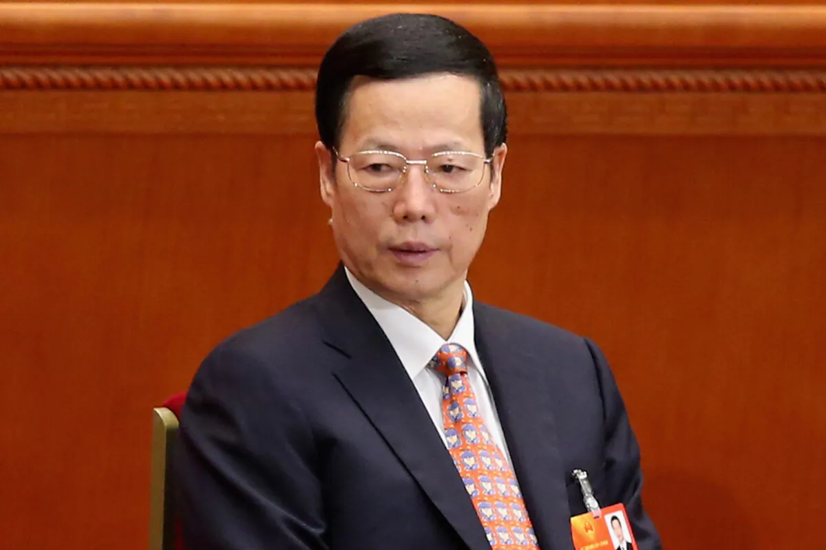 China's Vice Premier Zhang Gaoli attends the sixth plenary meeting of the National People's Congress at the Great Hall of the People in Beijing, on March 16, 2013. (Feng Li/Getty Images)