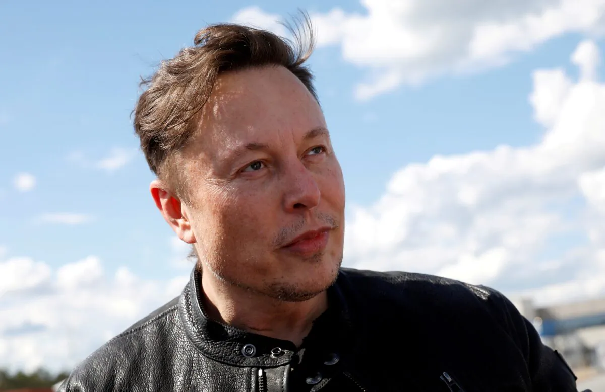 SpaceX founder and Tesla CEO Elon Musk looks on as he visits the construction site of Tesla's gigafactory in Gruenheide, near Berlin, Germany, on May 17, 2021. (File photo/Michele Tantussi/Reuters)