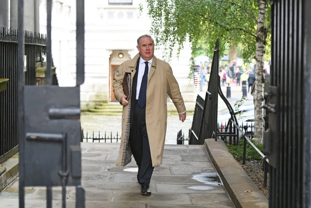 Former attorney general Sir Geoffrey Cox said he will cooperate with any standards investigation into his conduct. (Stefan Rousseau/PA)