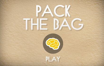 Exercise Your Memory with Pack the Bag