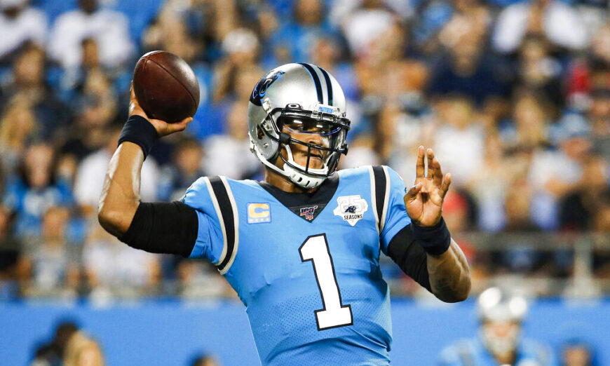 Superman's sequel: Newton leads Panthers over Cards 34-10